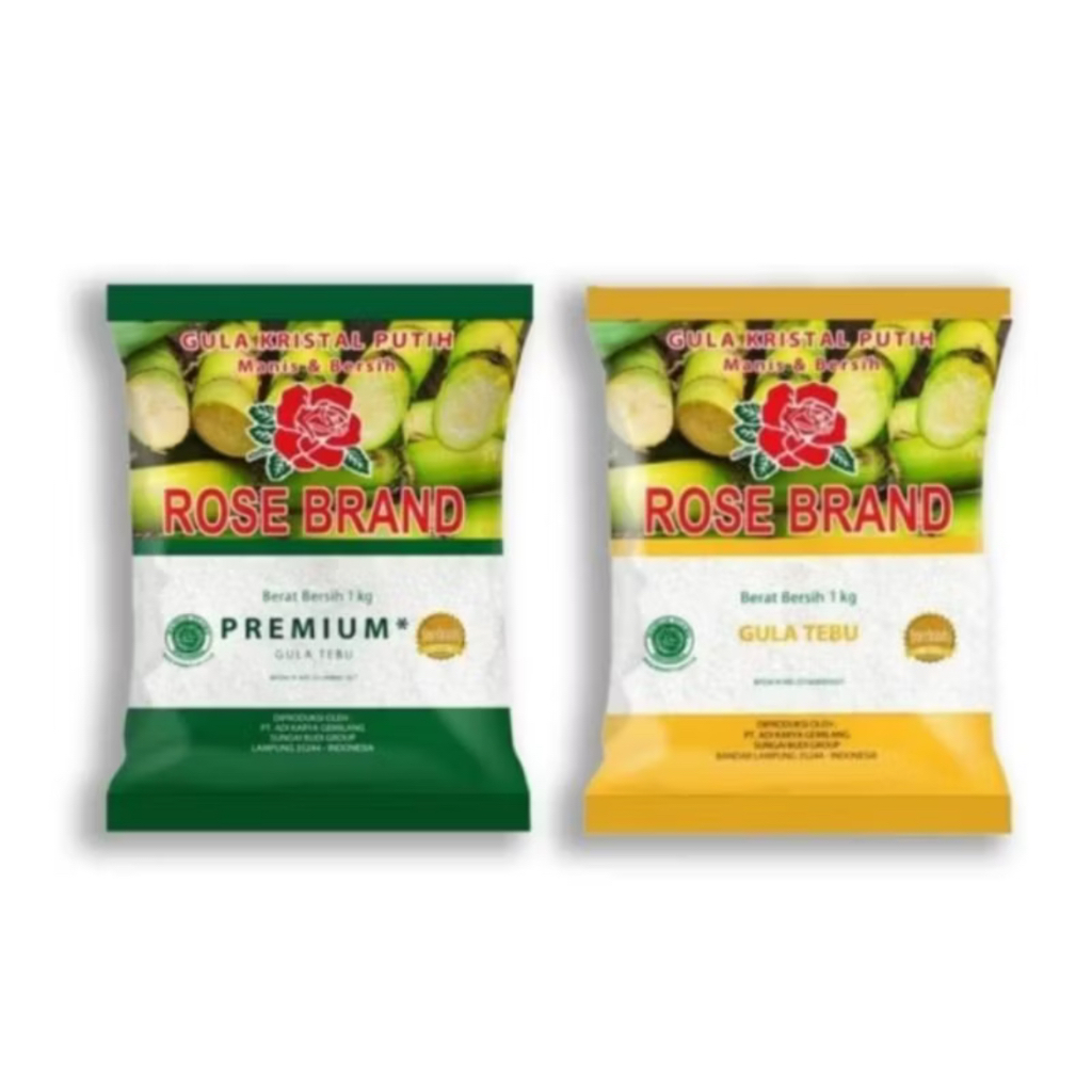 

Gula rose brand 1 kg (live x-tra)