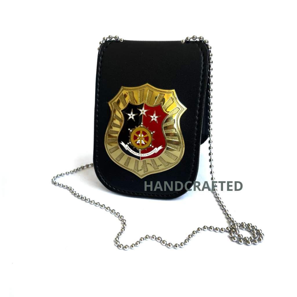 

Dompet Kalung Lencana BARESKRIM POLRI Dompet KTA Dompet Kartu Name Tag Bareskrim Kulit