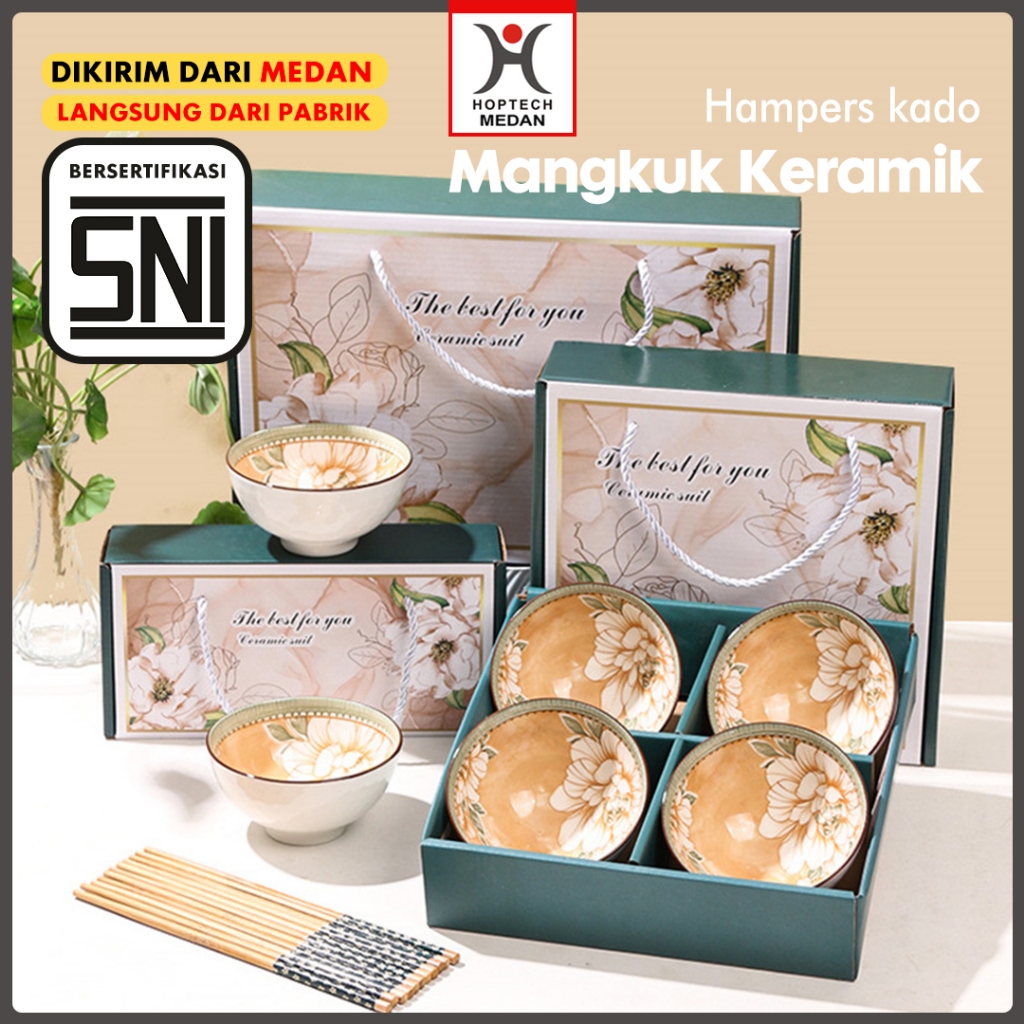 [SNI]Mangkuk Keramik/Hampers Mangkuk Keramik Cantik/Mangkuk Korea Aesthetic/Hampers Mangkok Set
