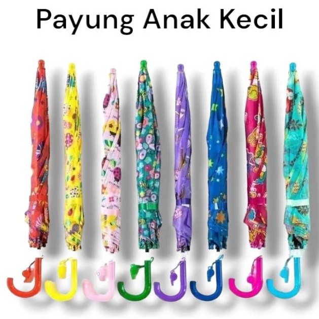 Tahan Lama Payung Anak Karakter / Payung Kecil / Payung Anak