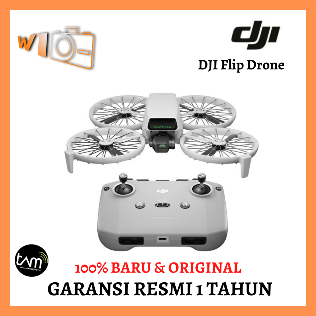 DJI Flip Drone (RC-N3) 4K60 & 2.7K Video