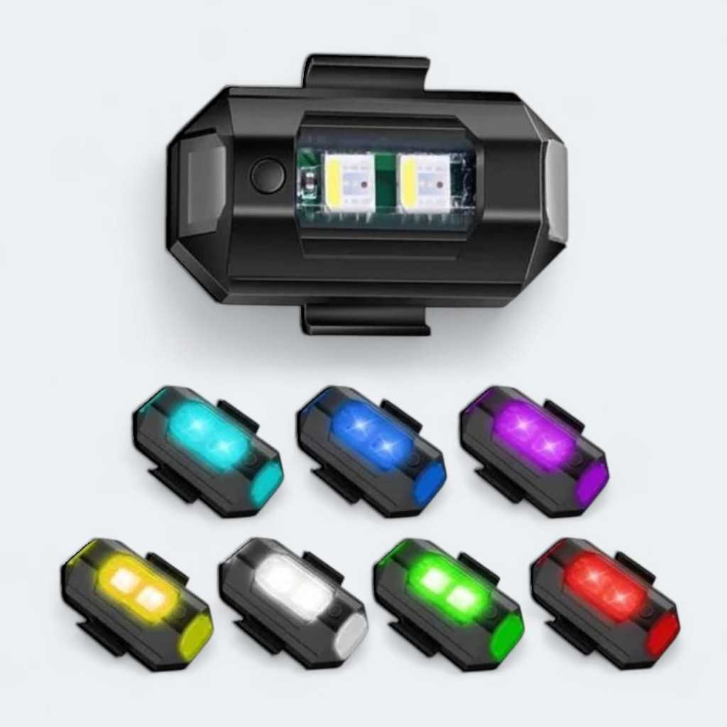 Lampu Pesawat/Lampu Kolong Motor Mobil Sepeda USB LED RGB