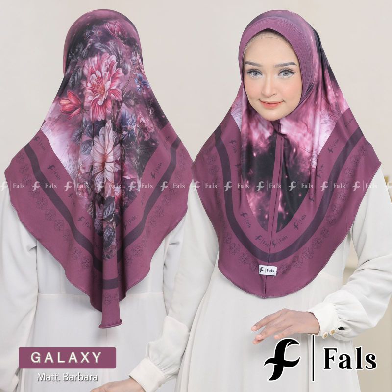 HIJAB FALS GALAXY // HIJAB FALS // HIJAB MOTIF // HIJAB DEWASA // HIJAB GROSIR MURAH KIKINIAN