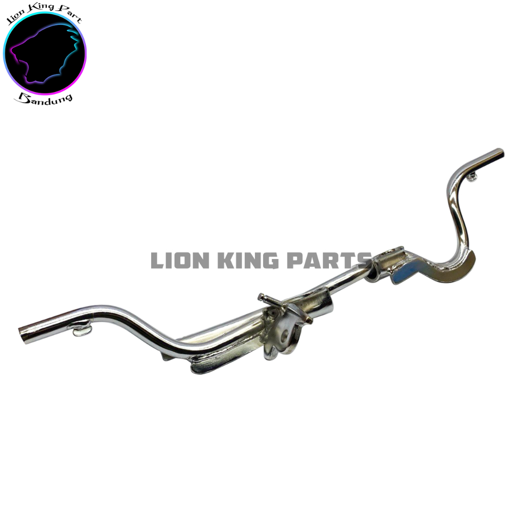 BESI BARSTEP STEP PIJAKAN KAKI DEPAN YAMAHA FIZR F1ZR FORCE ONE 1 CHROME