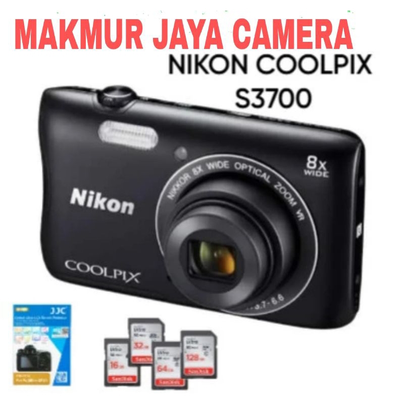 NIKON COOLPIX S3700 DIGITAL CAMERA