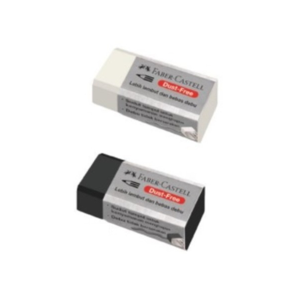 

PENGHAPUS FABER CASTELL HITAM & PUTIH