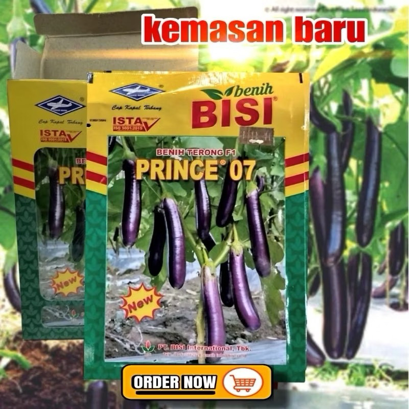 

Benih terong prince 07 REPACK / KEMAS ULANG / ECER