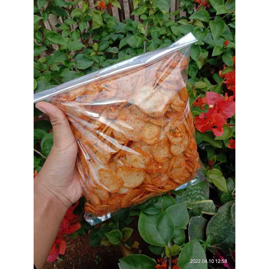 

CEMILAN KERIPIK MORING RENYAH GURIH NIKMAT DAN KRIUUKK / ASLI GARUT 500g