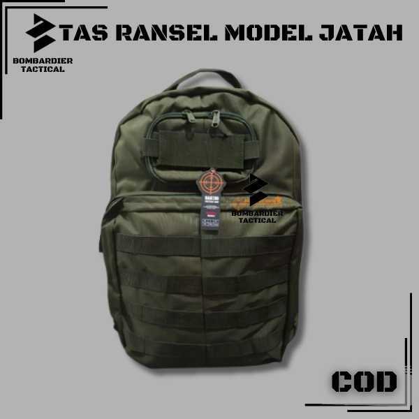 Baru Tas Ransel Jatah TNI Tas Punggung Jatah TNI AD Tas Ransel Pria Tactical Army Hijau ARMY