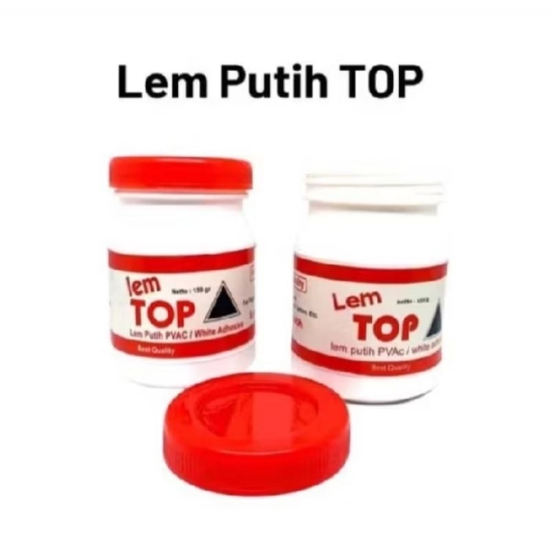 

lem top 250 gram/lem putih serba guna/lem fox 150gram