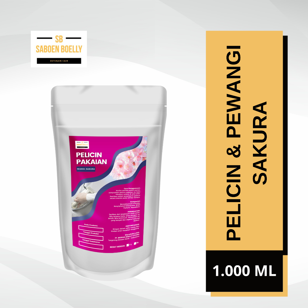 SABOEN BOELLY Pelicin dan Pewangi Baju Pelicin Laundry Pewangi Laundry Pelicin Setrika