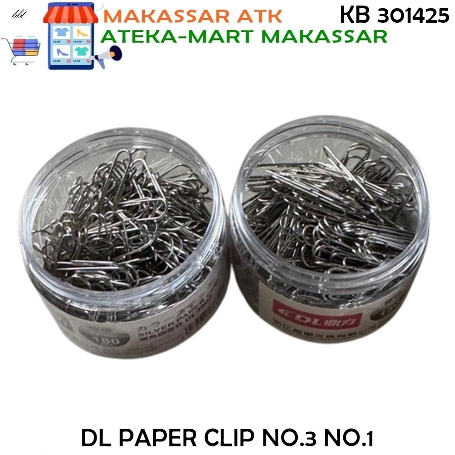 

[TPL] DL PAPER CLIP NO.3 - 180 DL-3962 NO.1 - 150 DL-3963