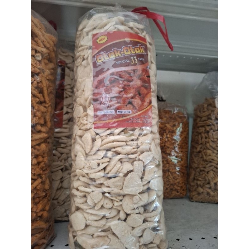 

OTAK OTAK ORIGINAL DAUN JERUK 2 KG / OTAK OTAK GORENG