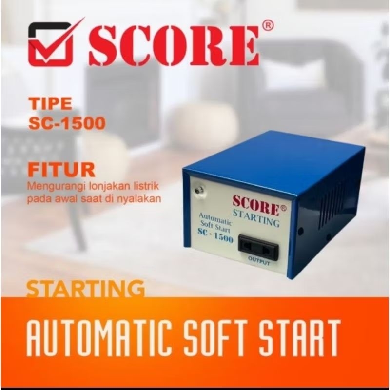 Power Starting/Inverator Automatic Soft Start 1500 Watt/VA Anti Jeglek