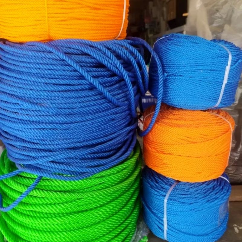 

TALI TAMBANG PLASTIK UKURAN 4,5,6,7,8,10MM,TALI/KILO