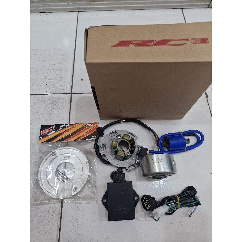 Magnet YZ pengapian RC3 YAMAHA RXKING RX KING RC 3.Lampu nyala.Komplit plandes plendes plenes duduka