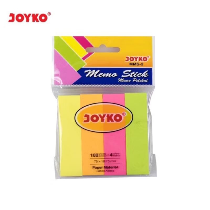 

STICK NOTE/MEMO STICK JOYKO MMS-2 (4WARNA)