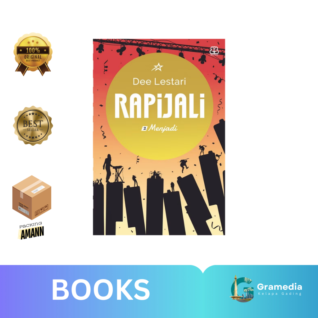 Gramedia MKG - Novel Rapijali #2: Menjadi (Dewi Lestari)