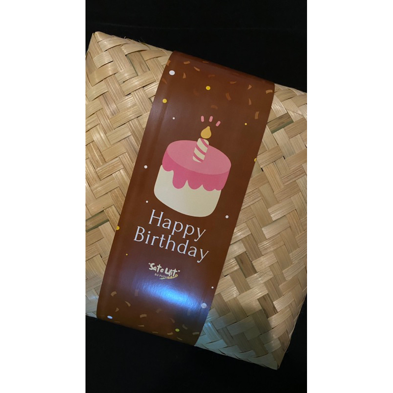 

SATE LILIT PAKET BIRTHDAY