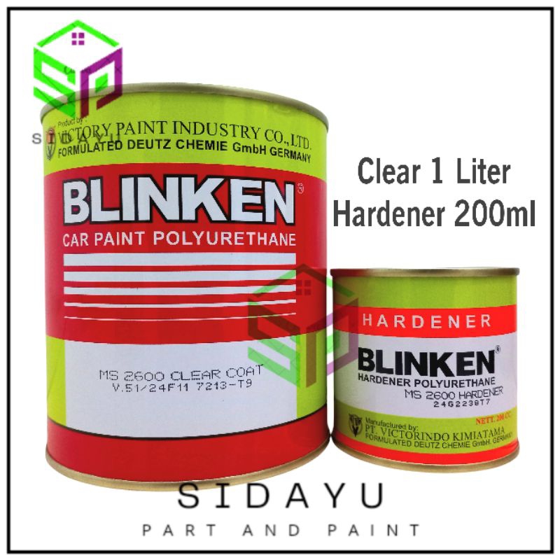 Cat Pernis Blinken MS 2600 Clear Gloss 1.2 Liter