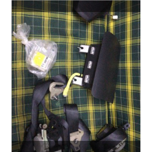 AIRBAG FULL SET TOYOTA RUSH 2015-2017 airbag stir airbag penumpang safetybelt computer airbag srs
