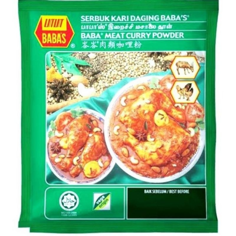 

BUMBU BABAS KARE ASLI 250grm EXP 11/9/2025