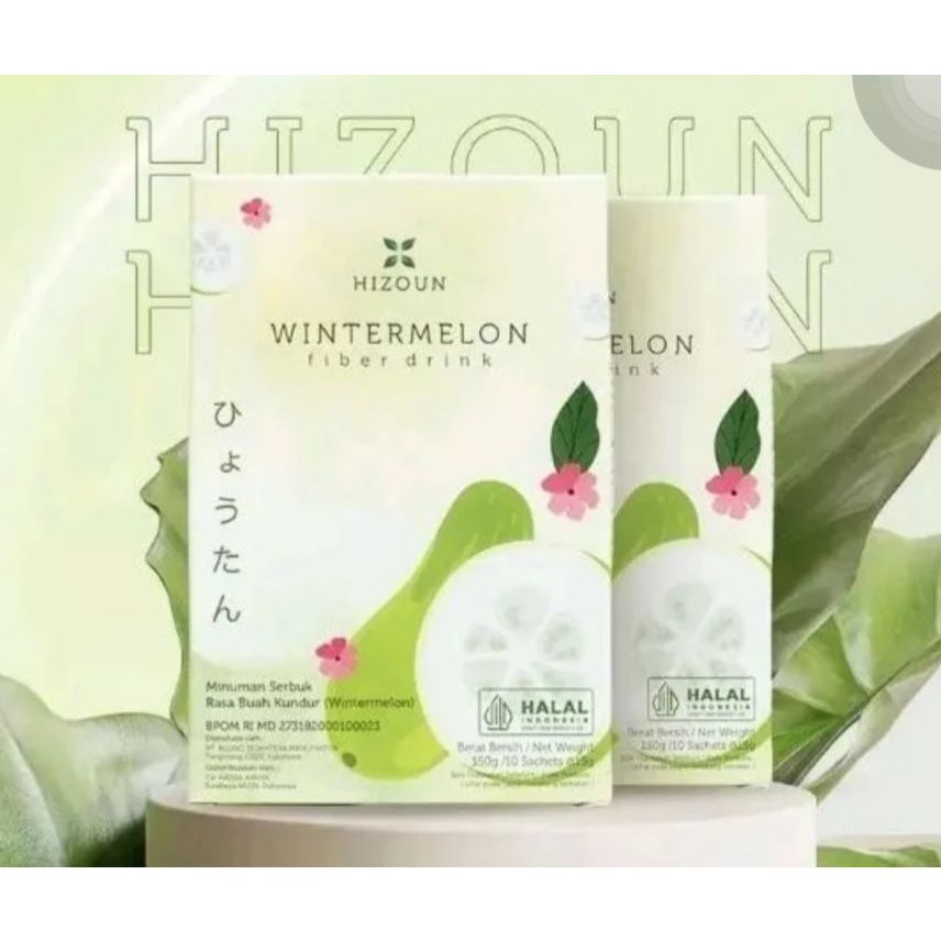 

Hizoun Minuman Fiber Rasa Wintermelon (Kundur)