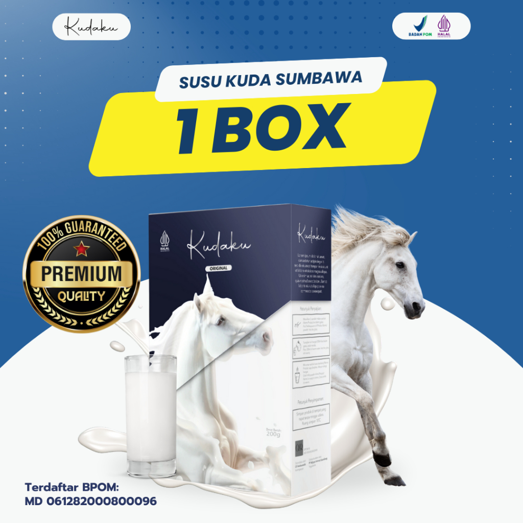 

Paket Sehat - Kudaku Susu Kuda Liar Sumbawa Lombok ASLI 100% ORI Bubuk Nyeri Sendi Tulang Asam Urat