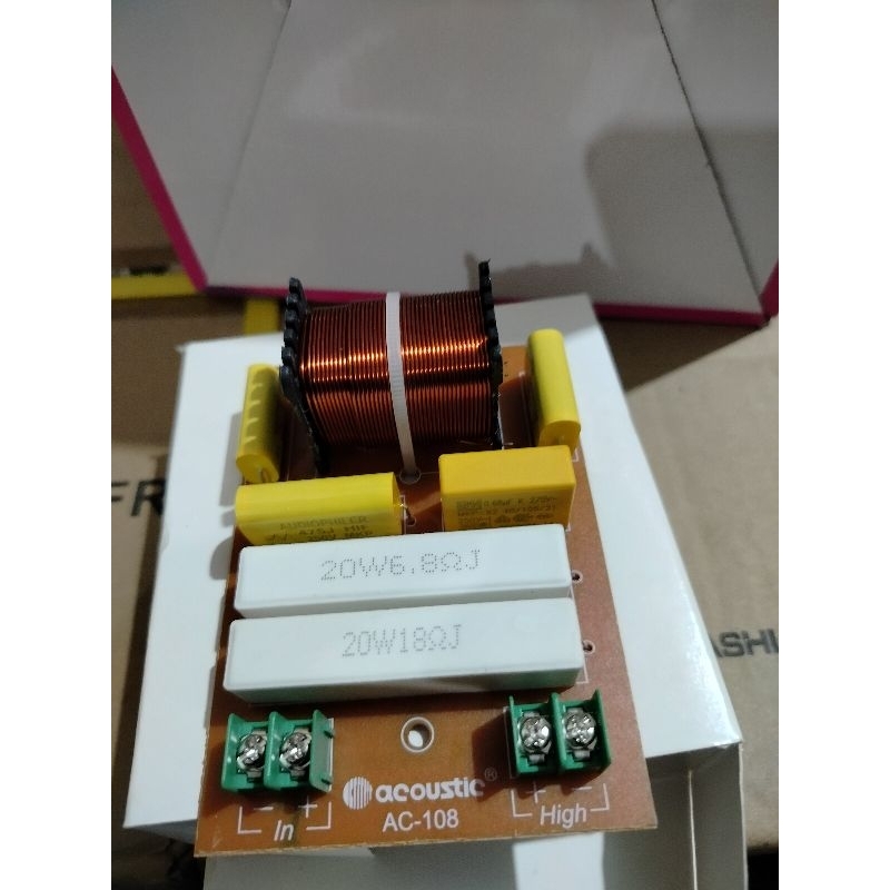 Crossover pasif Tweeter 1 Way Acoustic AC-108 AC 108 AC108
