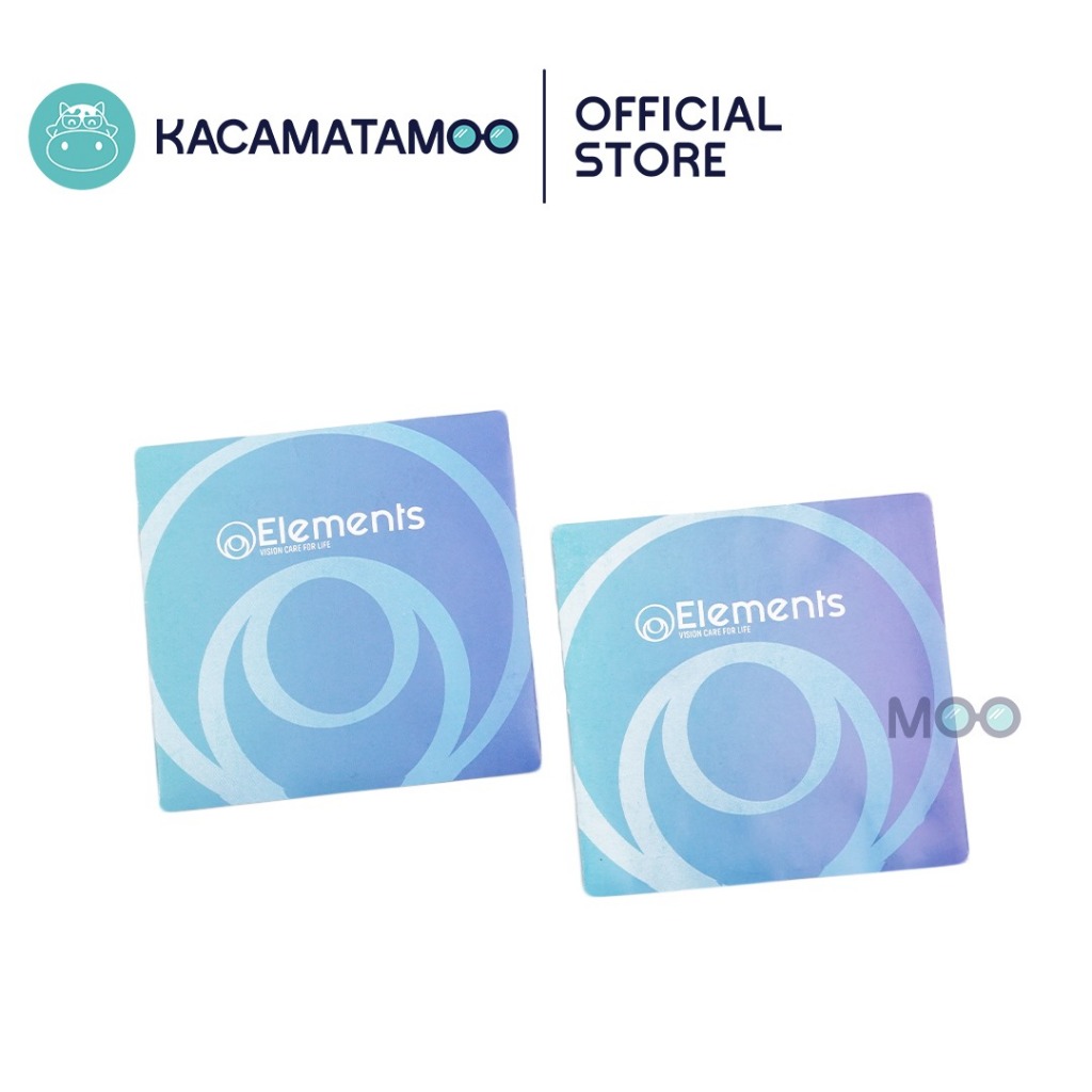 KACAMATAMOO Lensa Blue-Chromic Essilor Elements -Anti Radiasi, Photocromic, Garansi 12 Bulan