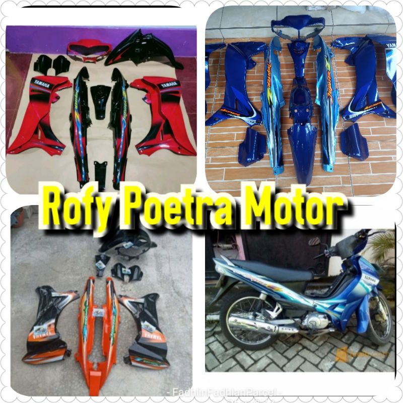 Full body halus Jupiter Z lama merah putih