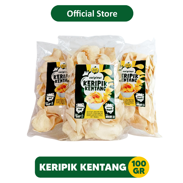 

Keripik Kentang Buah Tangan 100gr | Oleh Oleh Khas Batu Malang - 540001