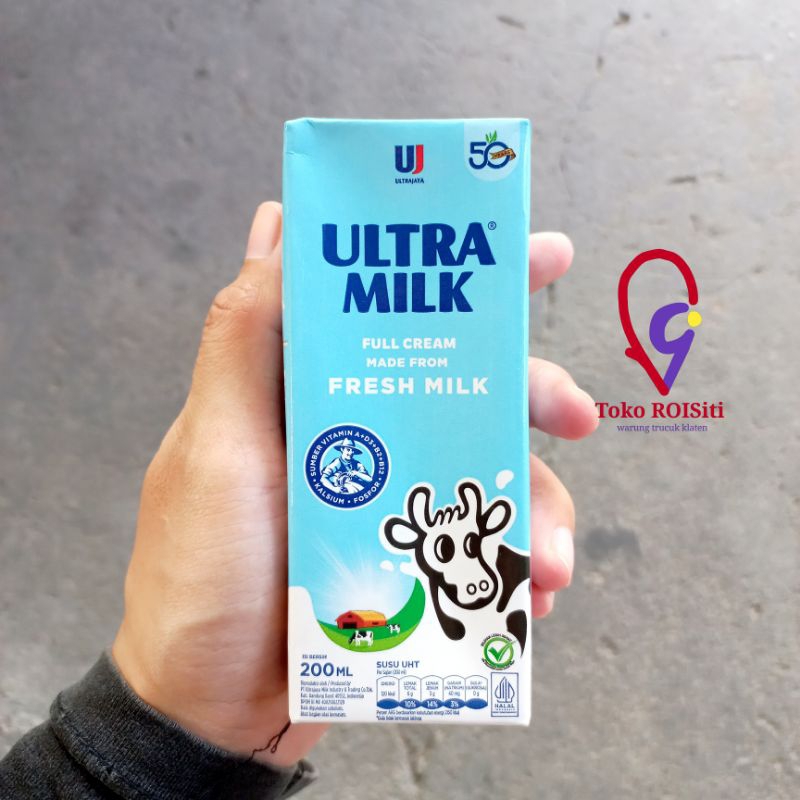 

(TRS) UJ ultramilk susu UHT full cream 200ml