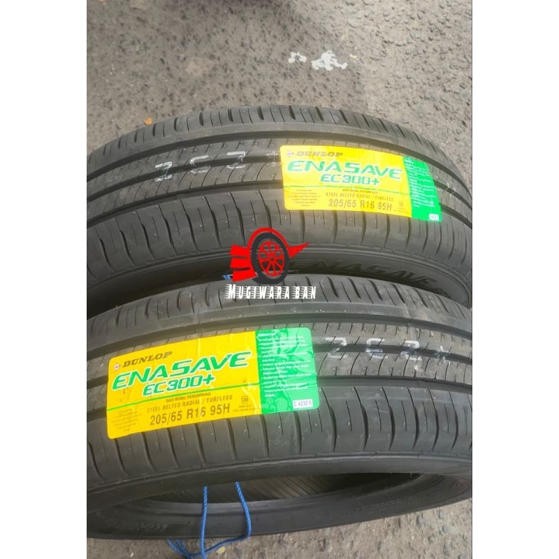 BAN MOBIL DUNLOP 205 65 R16 ENASAVE EC300+ TUBELESS UNTUK INNOVA REBORN