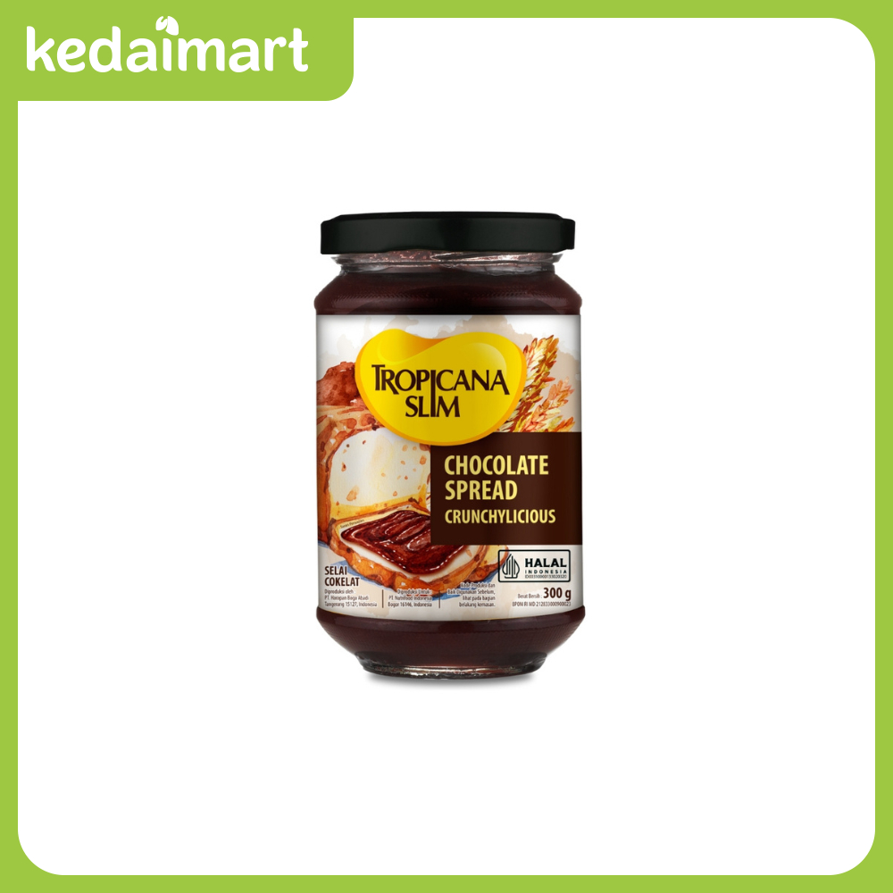 

Tropicana Slim Selai Chocolate Spread 300 Gram