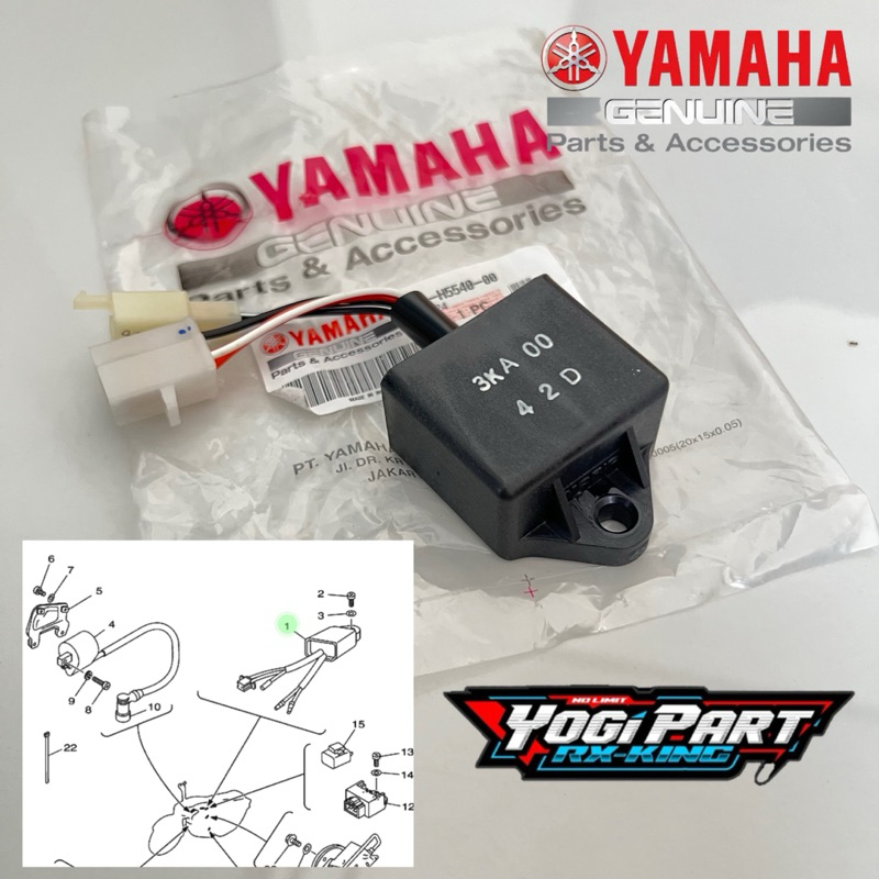 CDI UNIT RXKING RX KING MASTER COBRA ORIGINAL