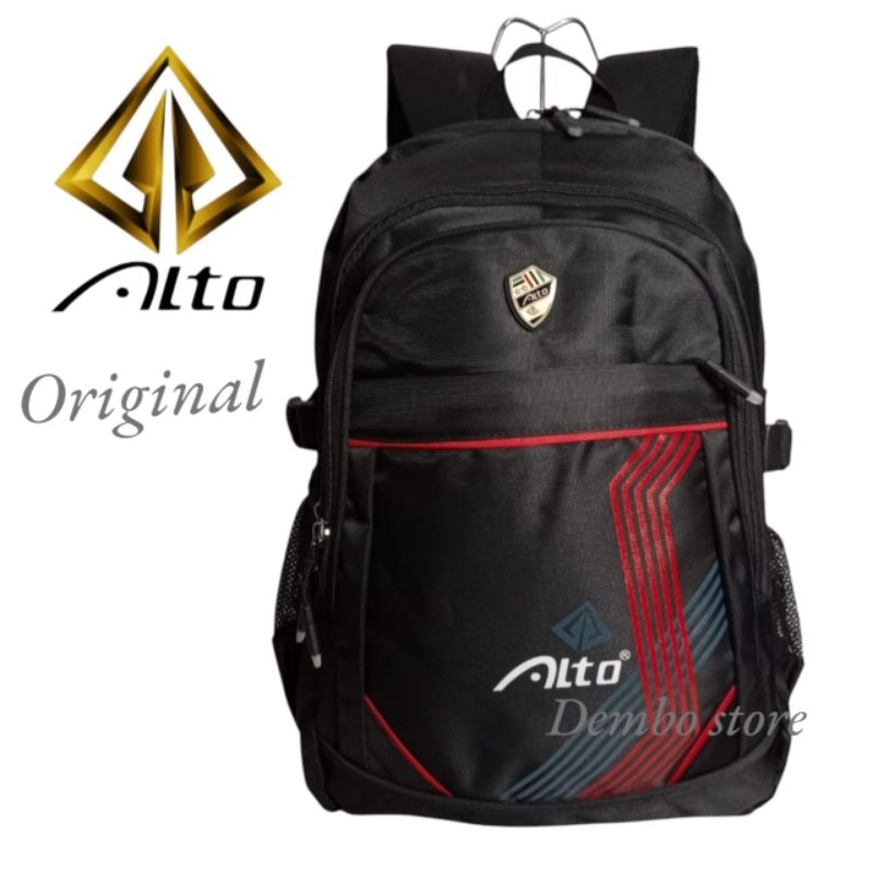 Tas Ransel Backpack Tas Sekolah Anak Laki Laki SD SMP SMA Alto Original Tas Punggung|Tas Alto