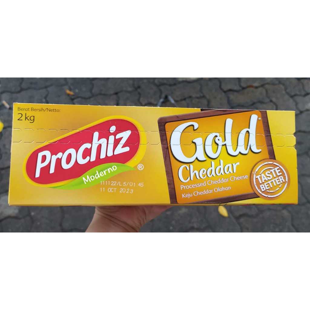 

Keju prochiz gold cheddar 2 kg