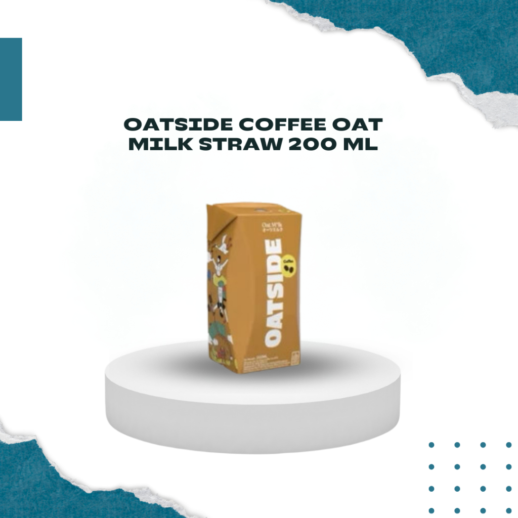 

OATSIDE Coffee Oat Milk 200ml Straw