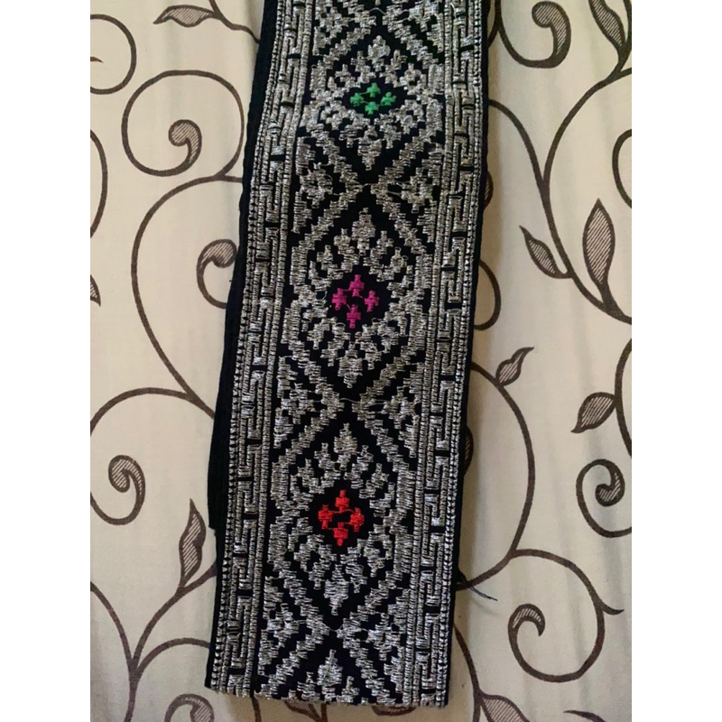 Selendang Songket Bordir