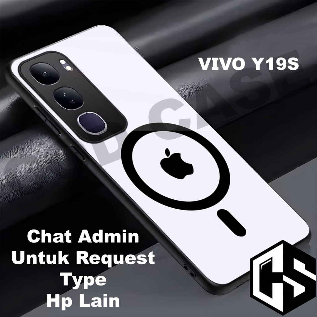 (COD 82) Softcase glossy kilau untuk type Hp VIVO Y19S 4G / Motif Cocok untuk cowok dan cewek/case v