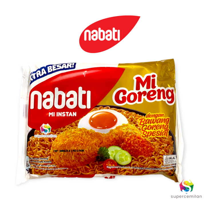 

[SR] NABATI MIE INSTANT RASA MI GORENG 85 GRAM