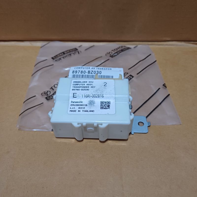 Ecu Komputer Computer Immobilizer Calya 89780-BZ030 Asli