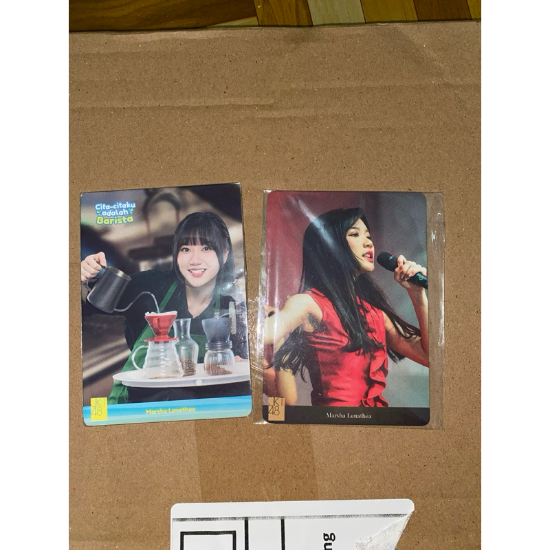 Photocard JKT48 Marsha kickoff cita-cita official