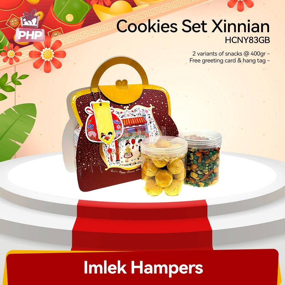 

#PHP Hampers Snack & Kue Kering Cookies Set Imlek CNY - Paket Xin Nian
