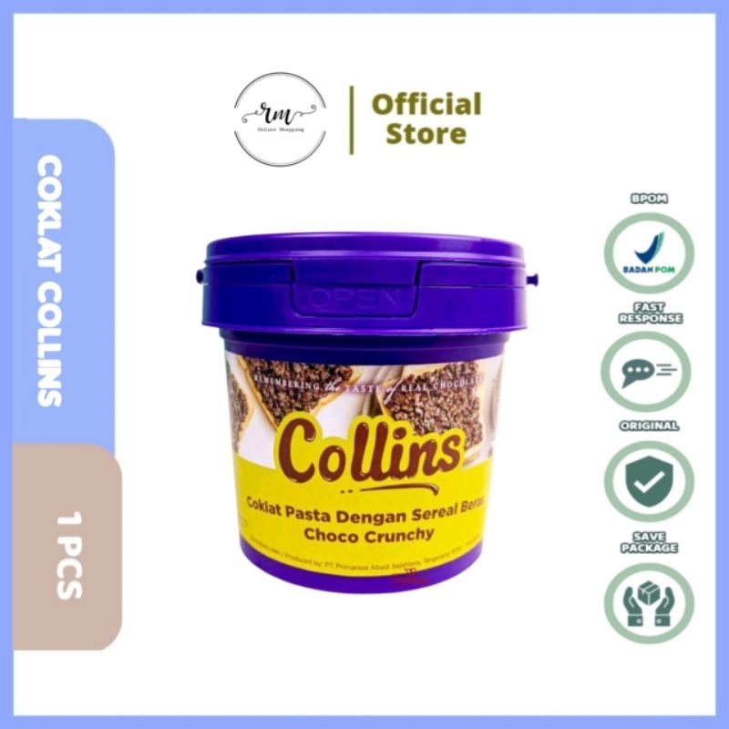 

RM SHOP • coklat collins glaze cruncy 1kg