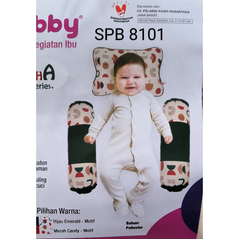 Snobby SPB 8101 bantal guling bayi set series,bantal guling set.