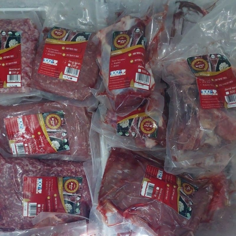 

Wahyu Beef Daging Organik Berat 250gr, 500gr, dan Olahan Daging Wahyu Beef