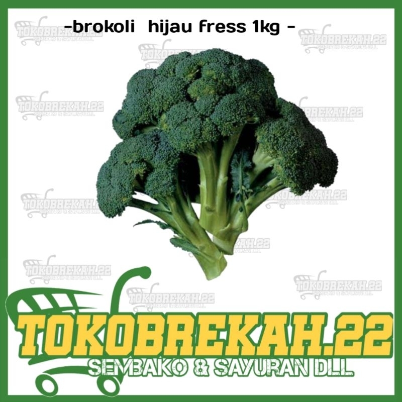 brokoli hijau fresh 1kg