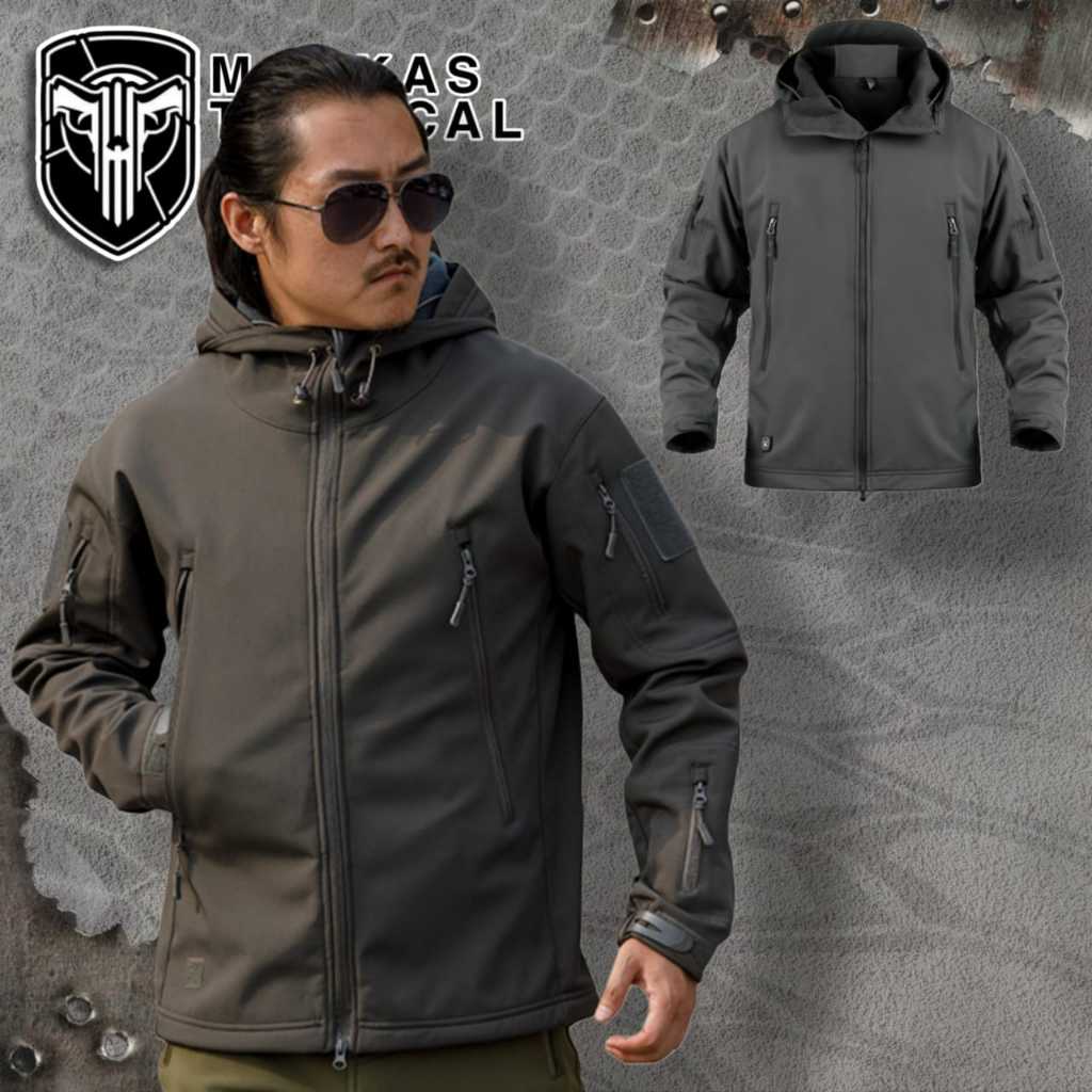 Jaket Tad import ABU jaket tactical Pria jaket Pria waterproof jaket tactical oudoor jaket olahraga 